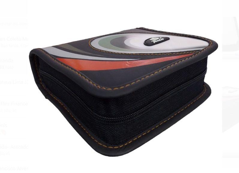 Porta Cd/dvd Diadai - Capacidade 40 Mídias / Cds - Levox - Estojo